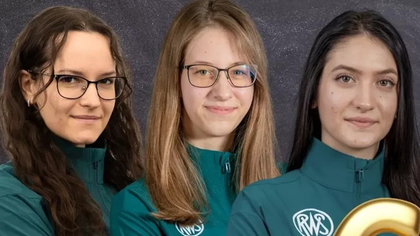 Nagybányai-Nagy Anna, Mészáros Eszter, Bajos Gitta (Fotó: Hungarian Shooting Federation/Facebook)